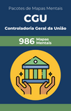 Pacote de Mapas Mentais Controladoria Geral da União / CGU