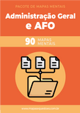 Pacote de mapas mentais Administração Geral e AFO -